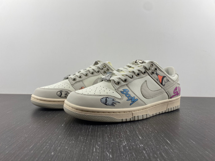 nike dunk low Ch*0me He**ts  dd1503-107