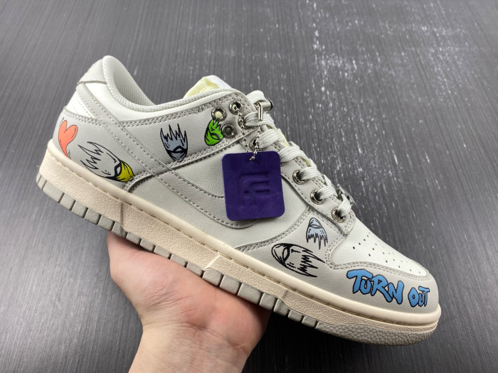 nike dunk low Ch*0me He**ts  dd1503-107