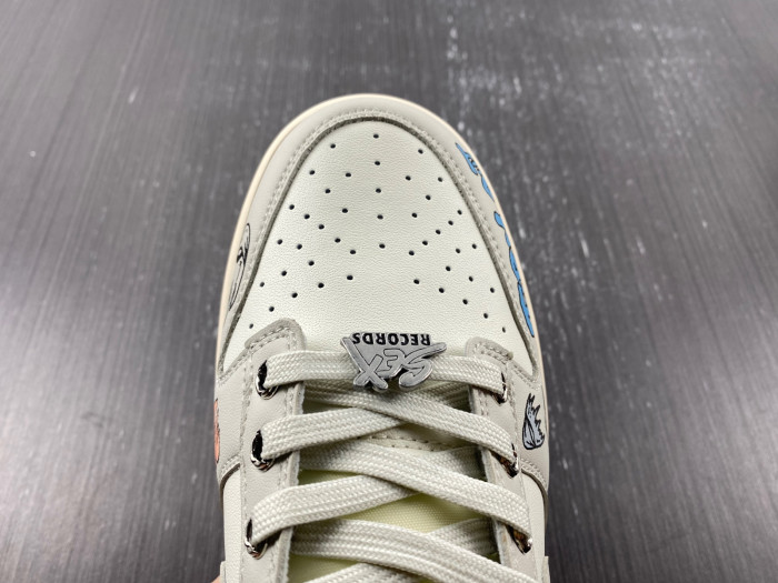 nike dunk low Ch*0me He**ts  dd1503-107