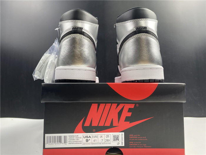 Jordan 1 Retro High Silver Toe CD0461-001