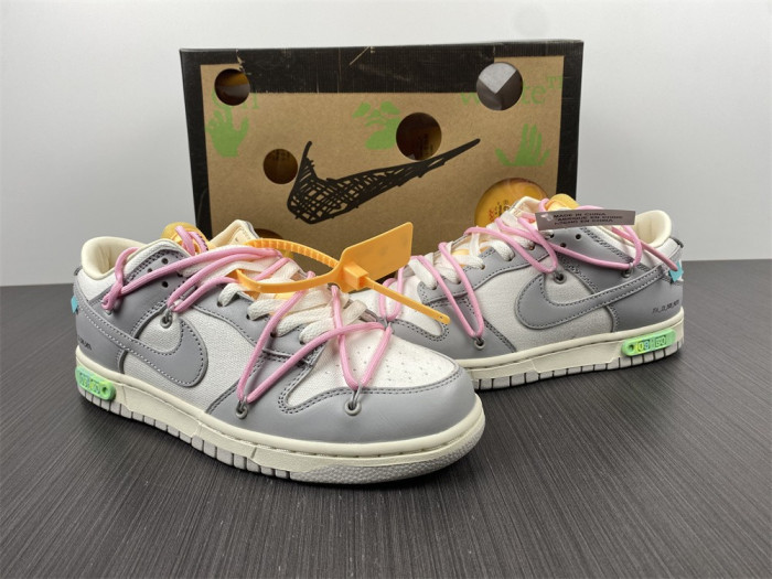 Nike Dunk Low Off-White LOT 09 OF 50 1602-109
