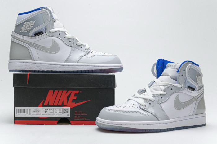 Jordan 1 Retro High Zoom White Racer Blue CK6637-104