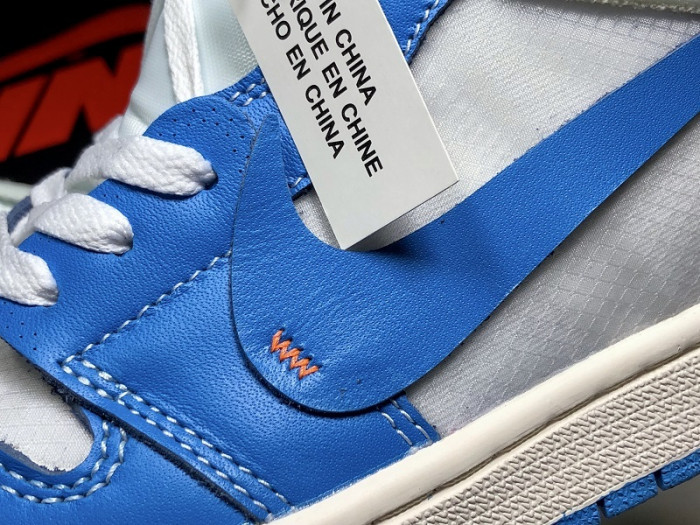 Jordan 1 Retro High Off-White University Blue “UNC” AQ0818-148